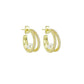 Floating Pearl Hoops