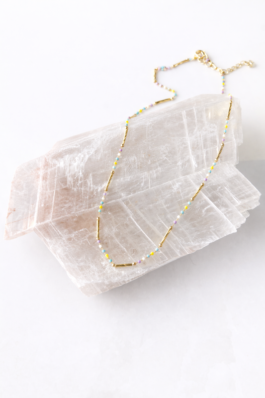 Pastel Confetti Layering Necklace