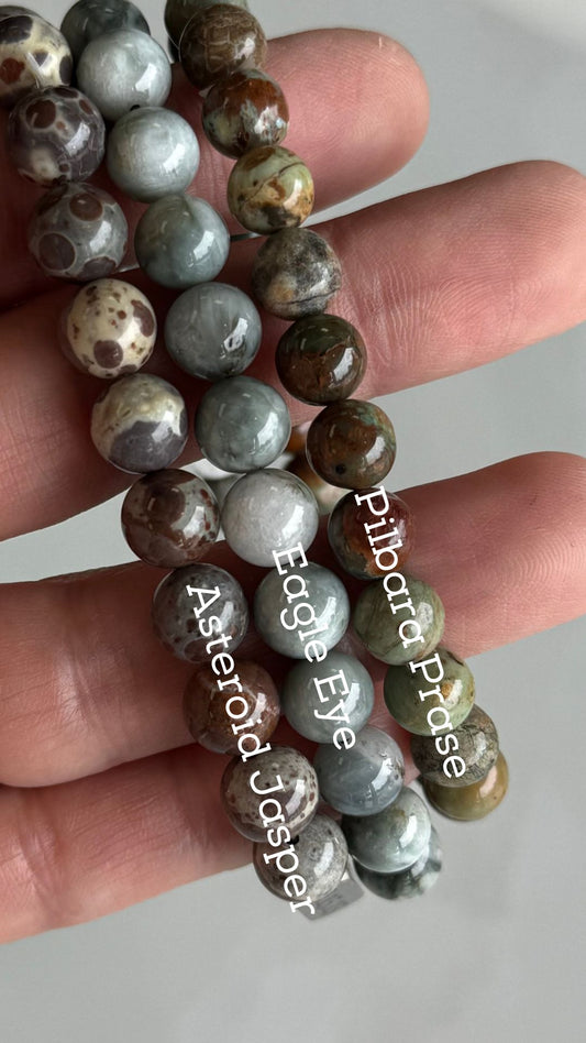 Men's Engraved Gemstone Bracelet | Engraved Jewelry