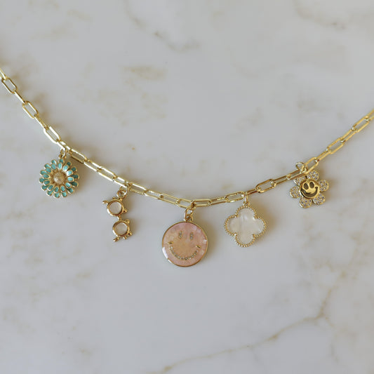 Spring Vibes Charm Necklace