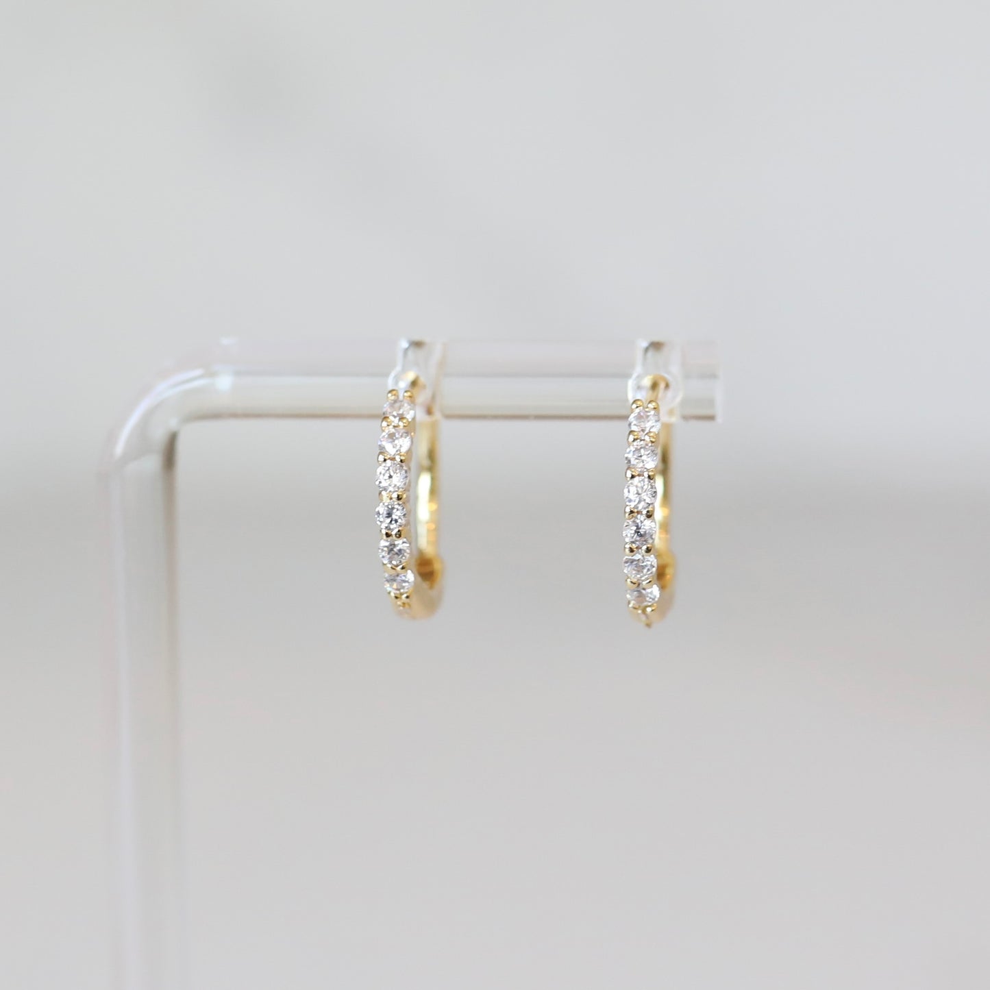 Dainty CZ Hoops