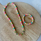 Fiesta Friday Heshi Beaded Bracelet with matching Fiesta Friday Necklace
