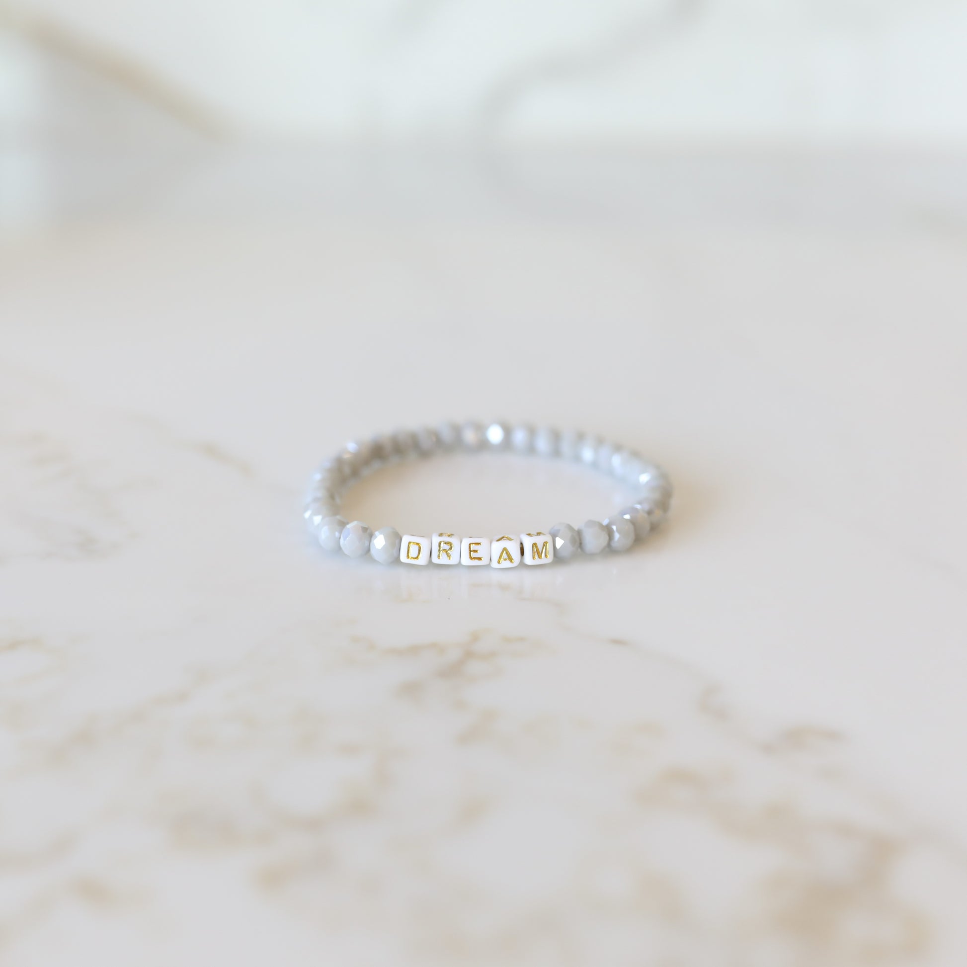 Intuition Stack Crystal Bead Bracelet