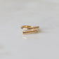 This trendy Minimalist Ring is a modern twist on a simple gold statement ring