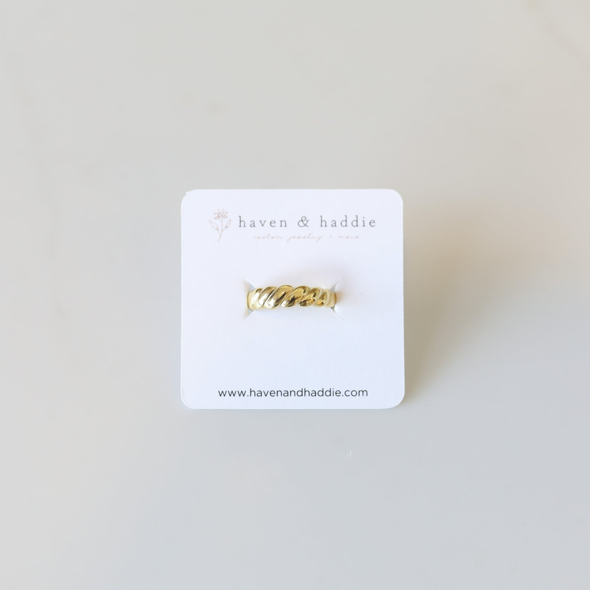 Gold Statement Stacking Rings