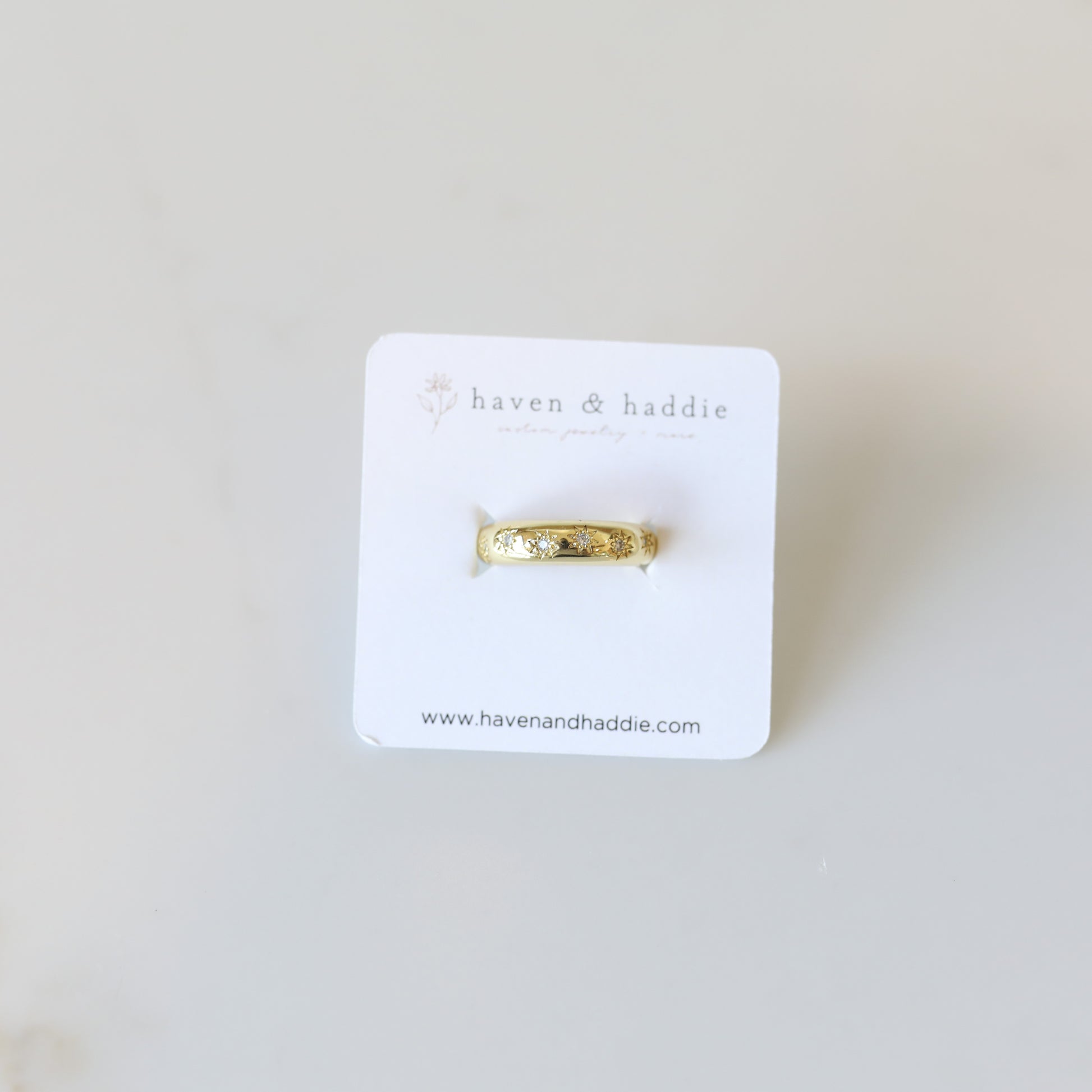 Gold Statement Stacking Rings