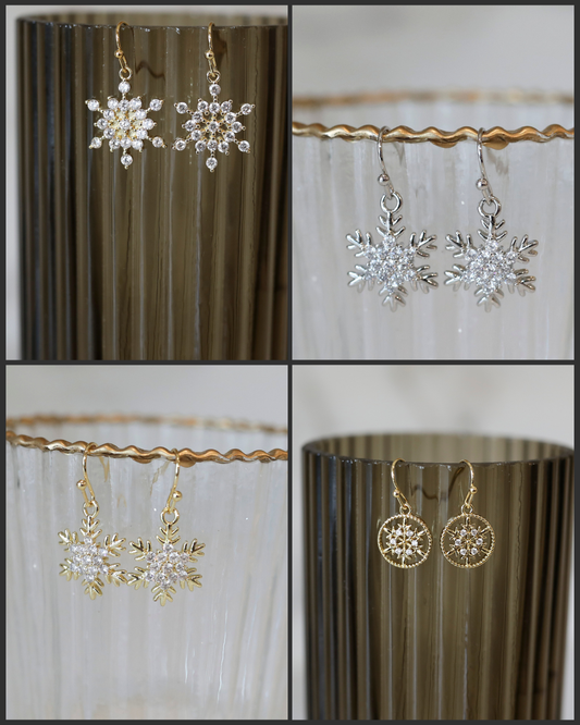 Snowflake Earrings