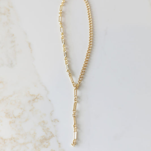 Mixed Chain Necklace - Layering Necklace