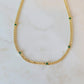 Cuban Star Chain Layering Necklace - Emerald
