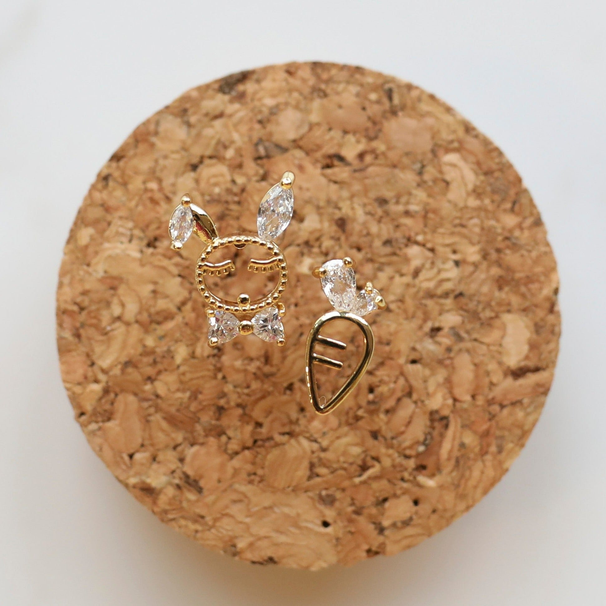 Cubic Zirconia Easter Studs