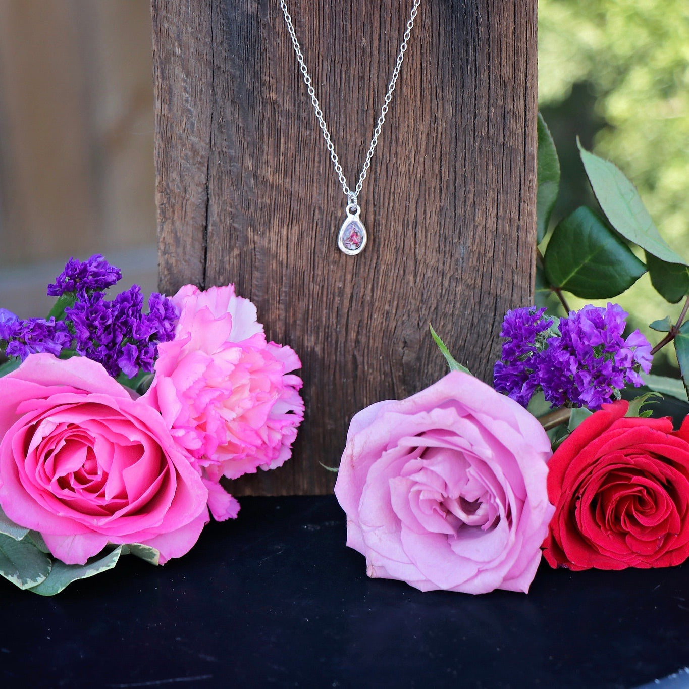 Memory Flower Itsy Organic Necklace