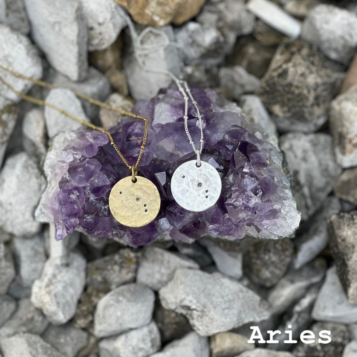 Zodiac Constellation Necklace - Aries