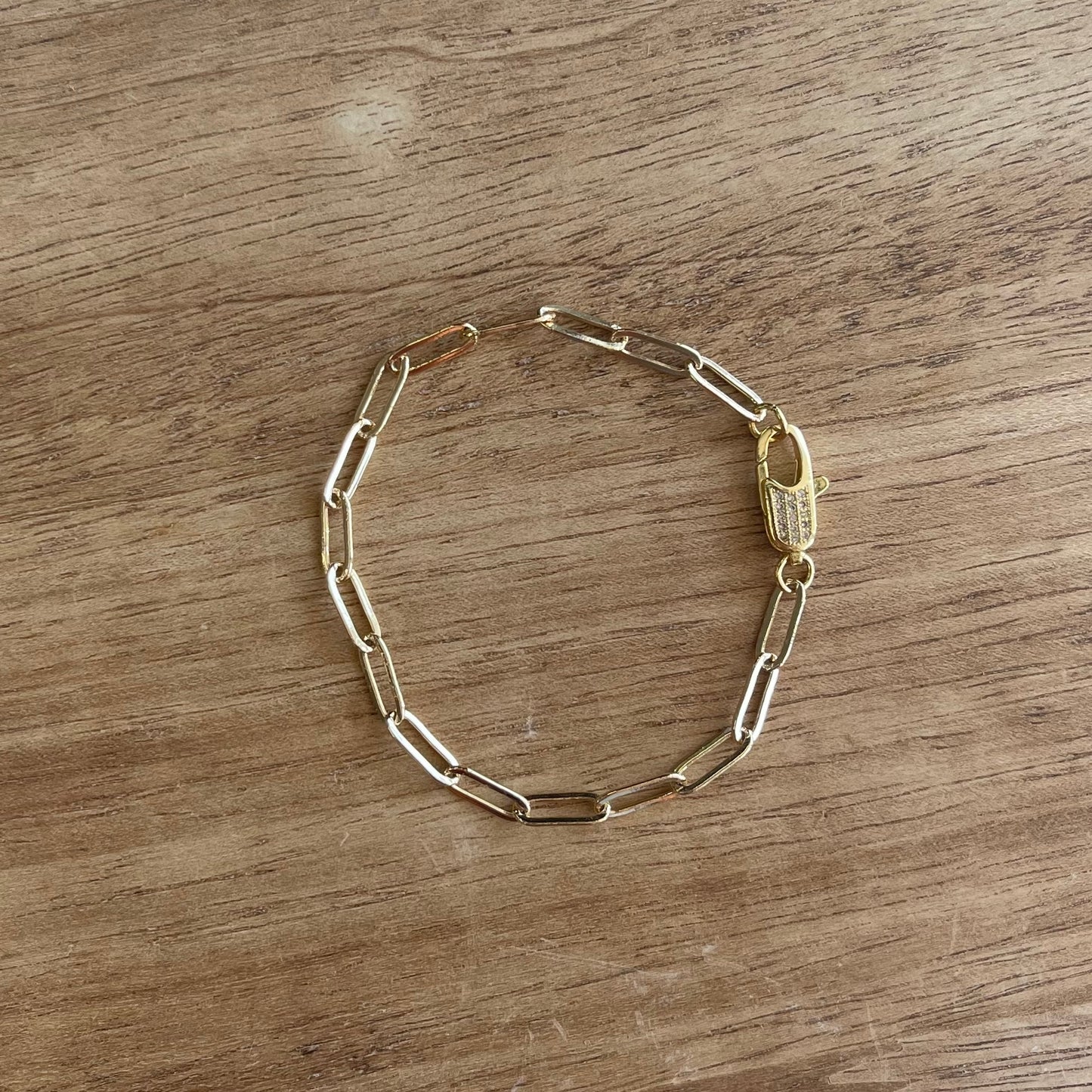 Gold Layering Bracelet