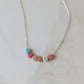 Rainbow Personalized Necklace | Layering Necklace