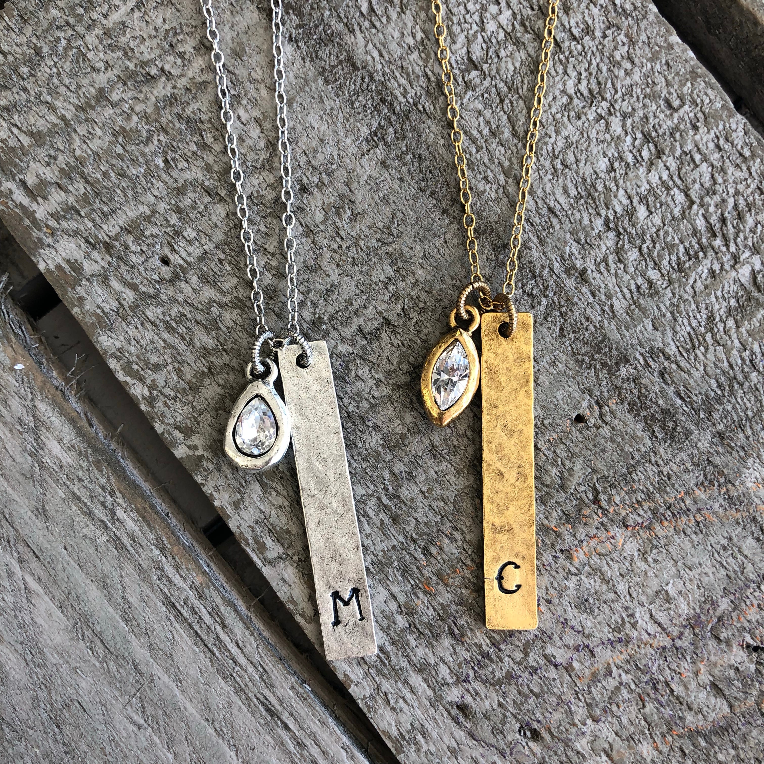Buy SO SEOUL SO SEOUL Personalised Initial Alphabet Letter Swarovski®  Aurore Boreale Crystal Pendant Chain Necklace - G / 55cm 2023 Online |  ZALORA Singapore