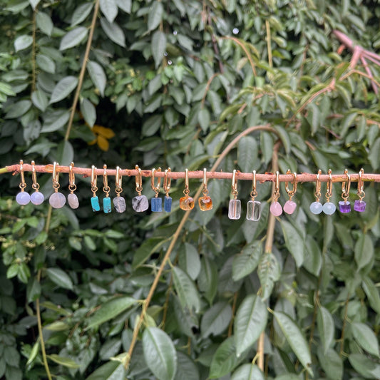 Gemstones for the Interchangeable Hoop Earrings