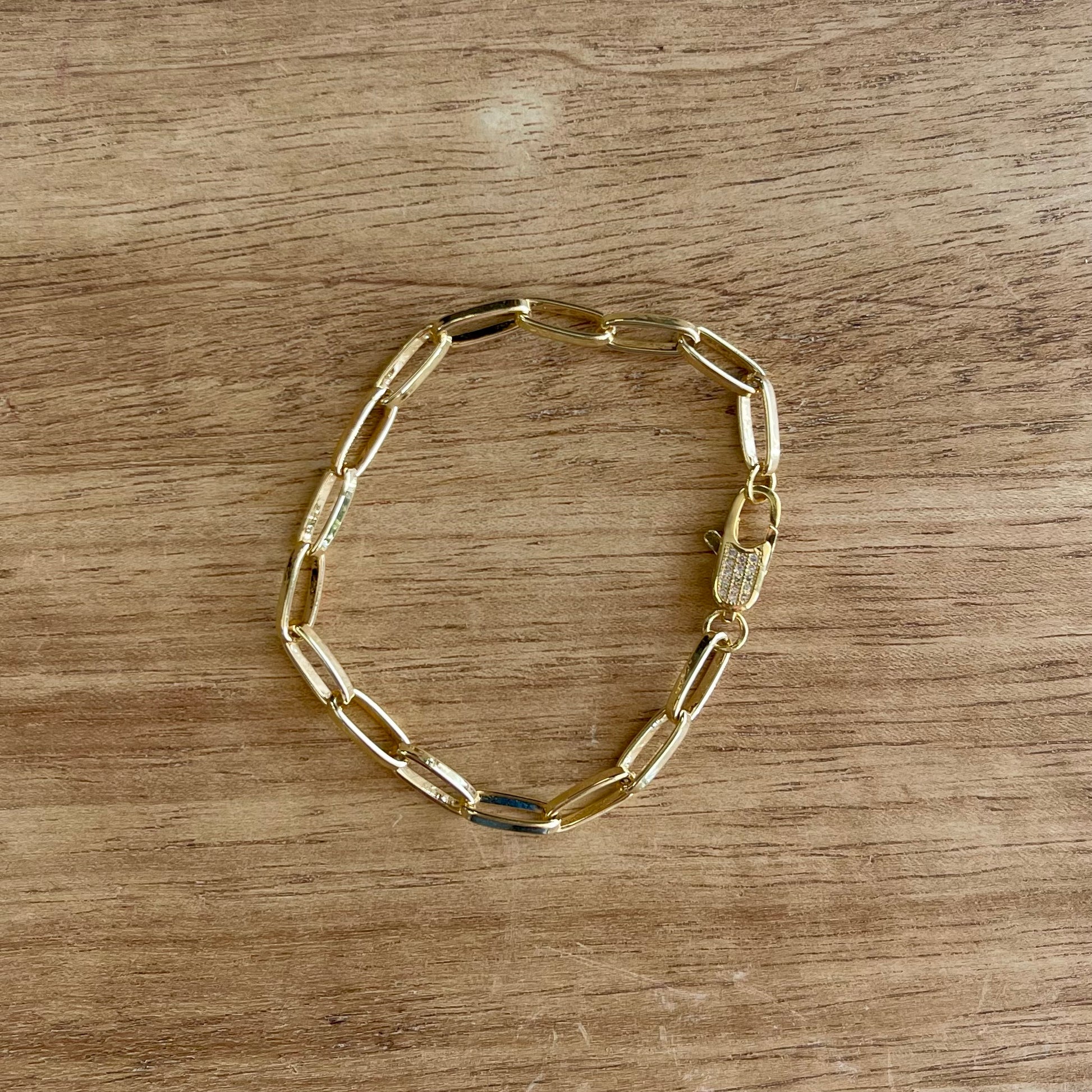 Gold Layering Bracelet