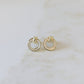 Mother of Pearl Studs - Love Knot